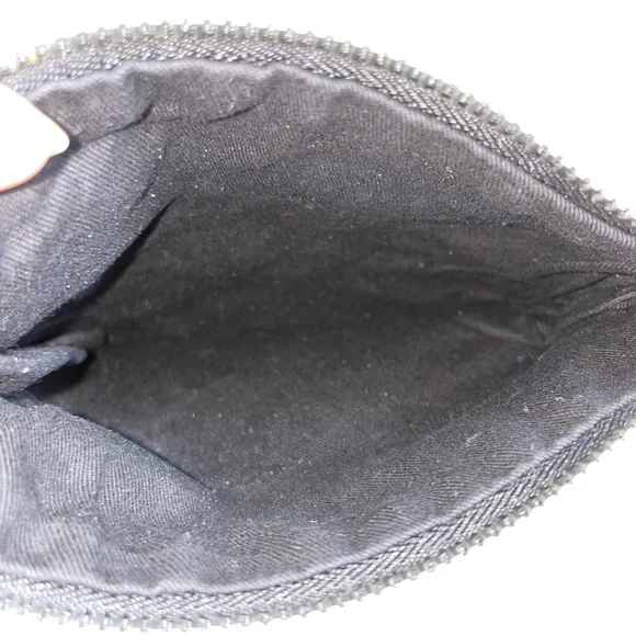 Snarky Funny cosmetic makeup bags Canvas jewelry travel bag zippered pouch 2 ct - Picture 8 of 9